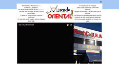 Desktop Screenshot of elmercadooriental.com